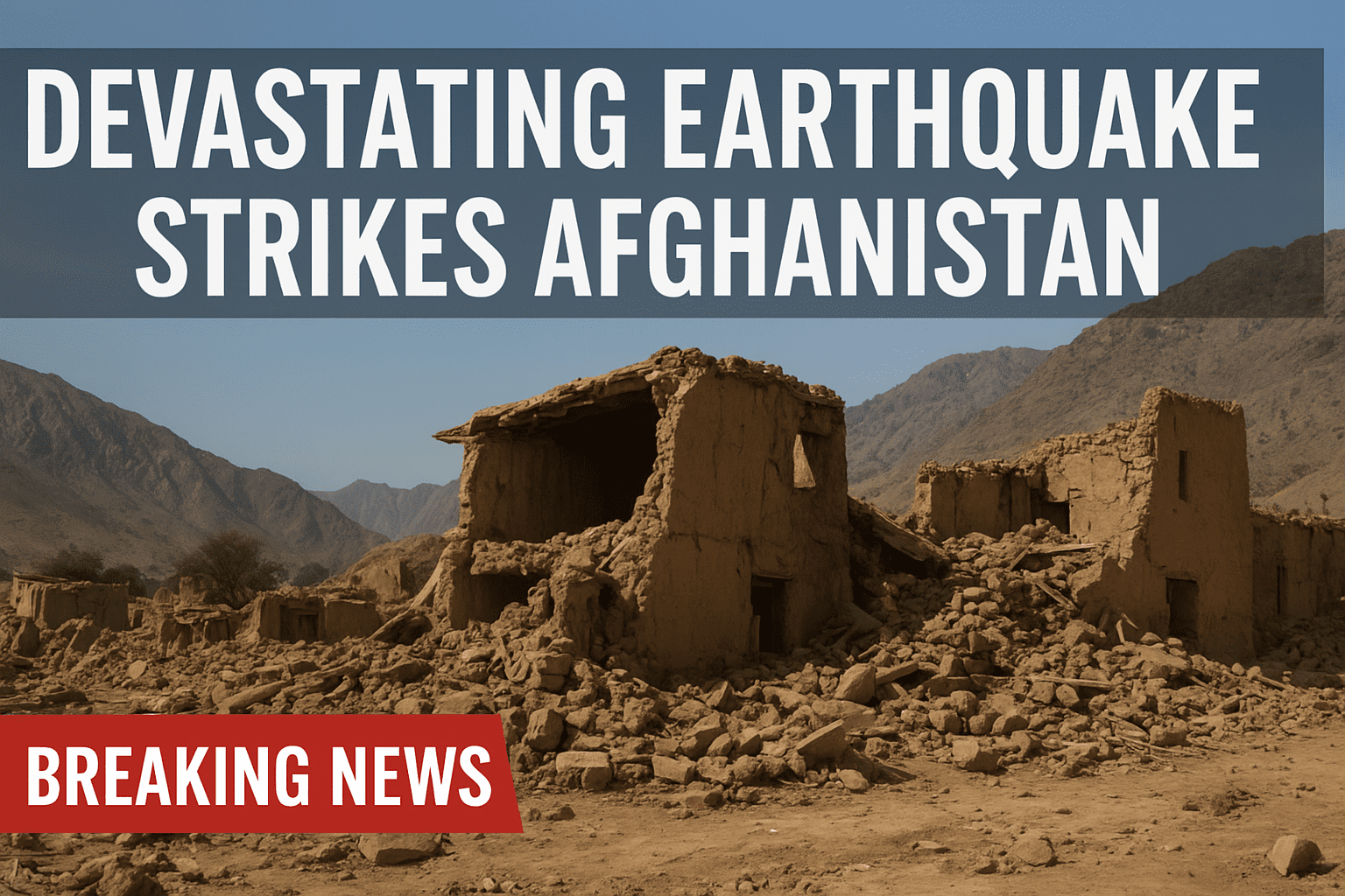 Afghanistan Earthquake Kills 800, Injures 2,500 in Kunar and Jalalabad