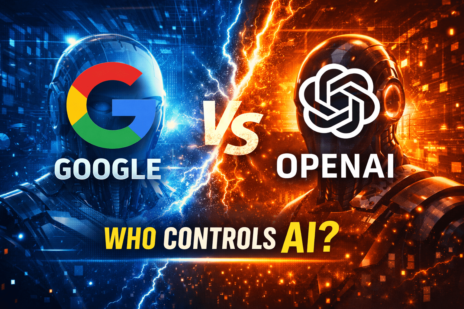 Google AI vs OpenAI: The Silent Battle That Could Change the Internet Forever