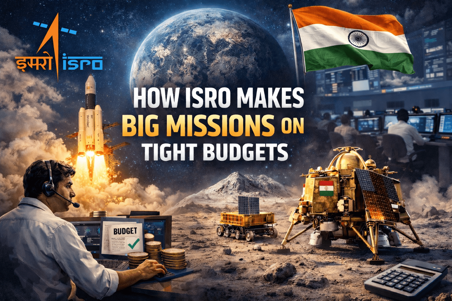 How ISRO Makes Big Missions on Tight Budgets ? Explained