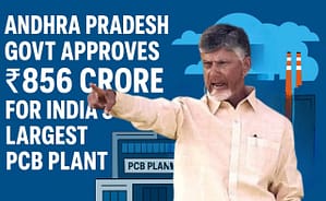 Andhra Pradesh Govt Approves ₹856 Crore for India’s Largest PCB Plant | Boost to Electronics Manufacturing