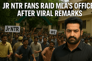 Fans of Jr NTR Raid MLA’s Office After Viral Remarks – Full Details!