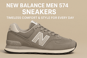 New Balance Men 574 Sneakers – Timeless Comfort & Style for Every Day
