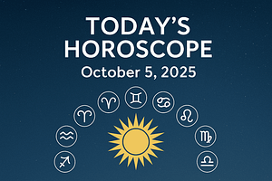 Today’s Horoscope – October 5, 2025: Major Growth Day for Libra, Virgo, and Sagittarius! Check Your Rasi Phalalu