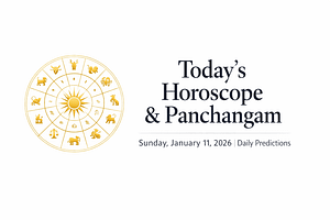 Today’s Horoscope and Panchangam: Sunday, January 11, 2026